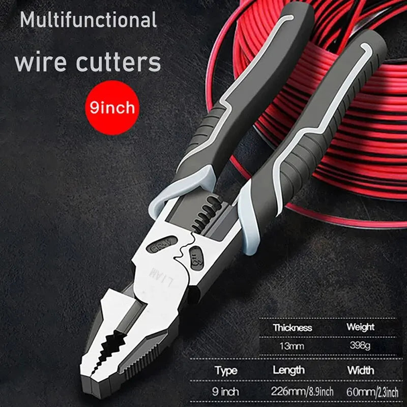 Multifunctional Universal Diagonal Pliers Needle Nose Pliers Hardware Tools Universal Wire Cutters Electrician Repair Pliers