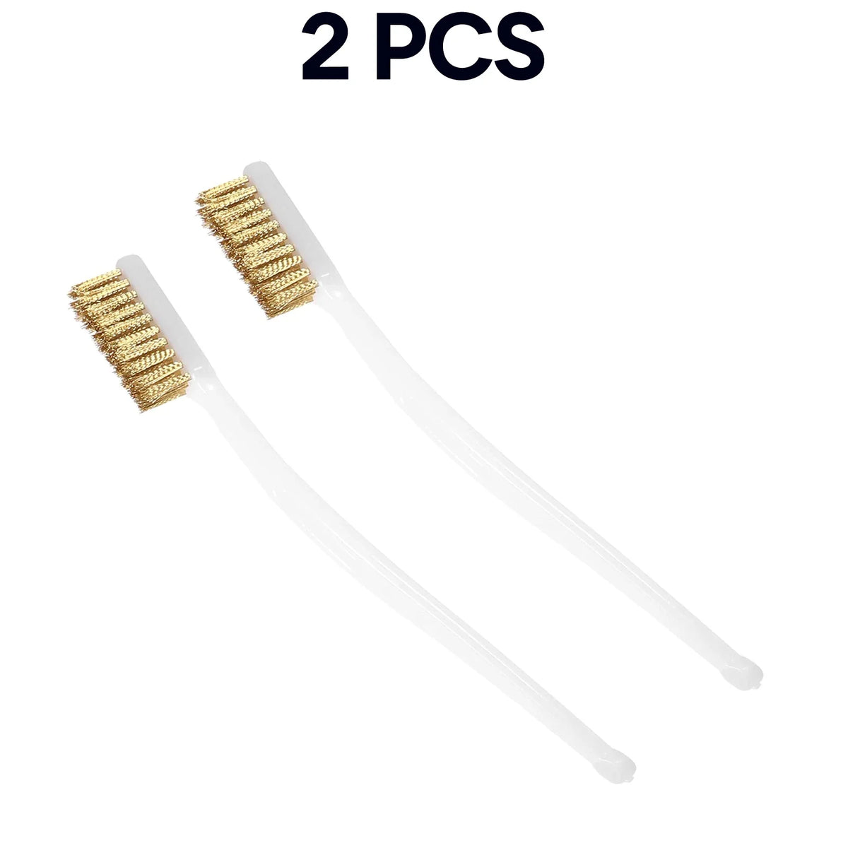 1/2/5/10Pcs Copper Plating Brass Wire Toothbrush Nozzle For 3D Printer Parts Ender 3 MK8 E3D Extruder Cleaner Tool Copper Brush
