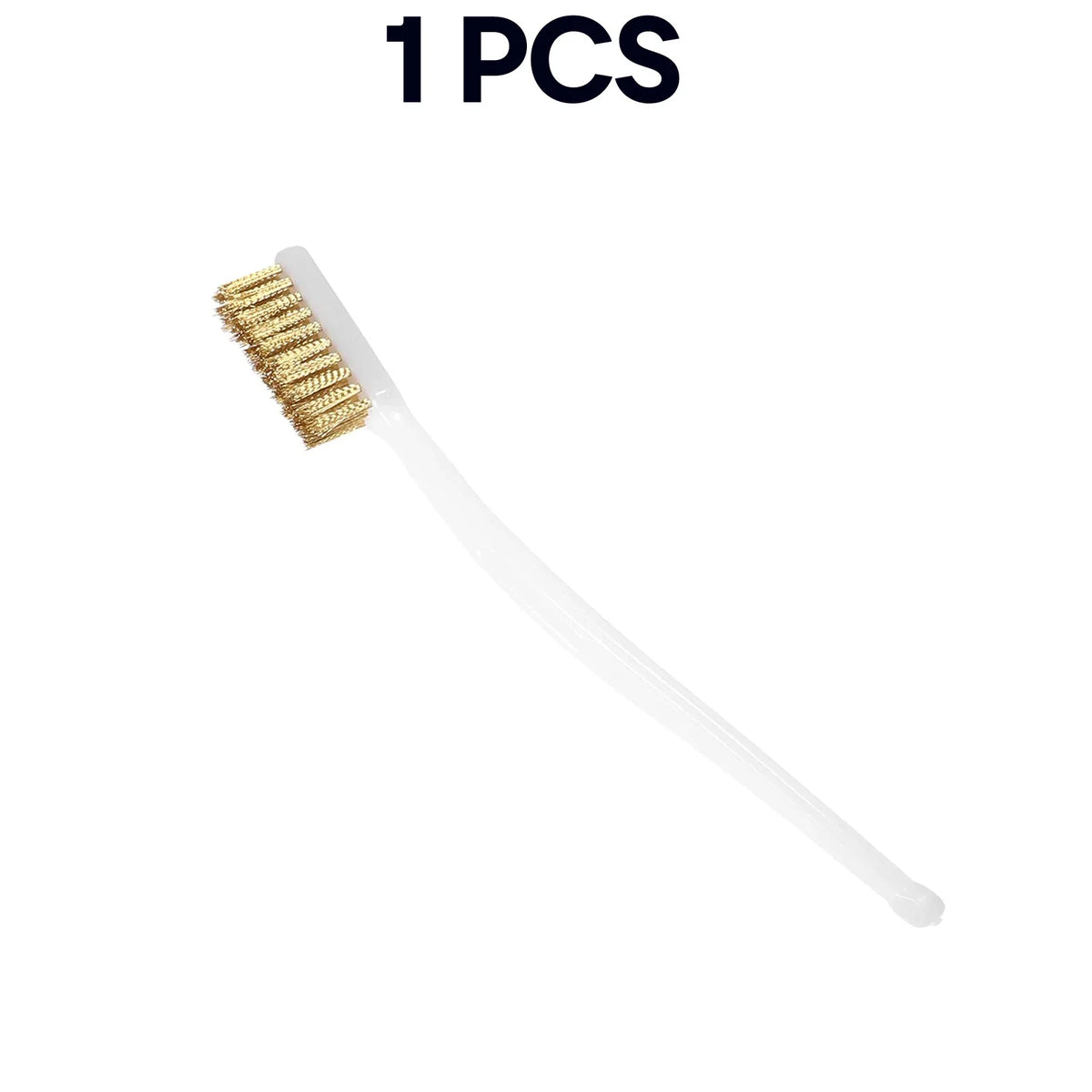 1/2/5/10Pcs Copper Plating Brass Wire Toothbrush Nozzle For 3D Printer Parts Ender 3 MK8 E3D Extruder Cleaner Tool Copper Brush