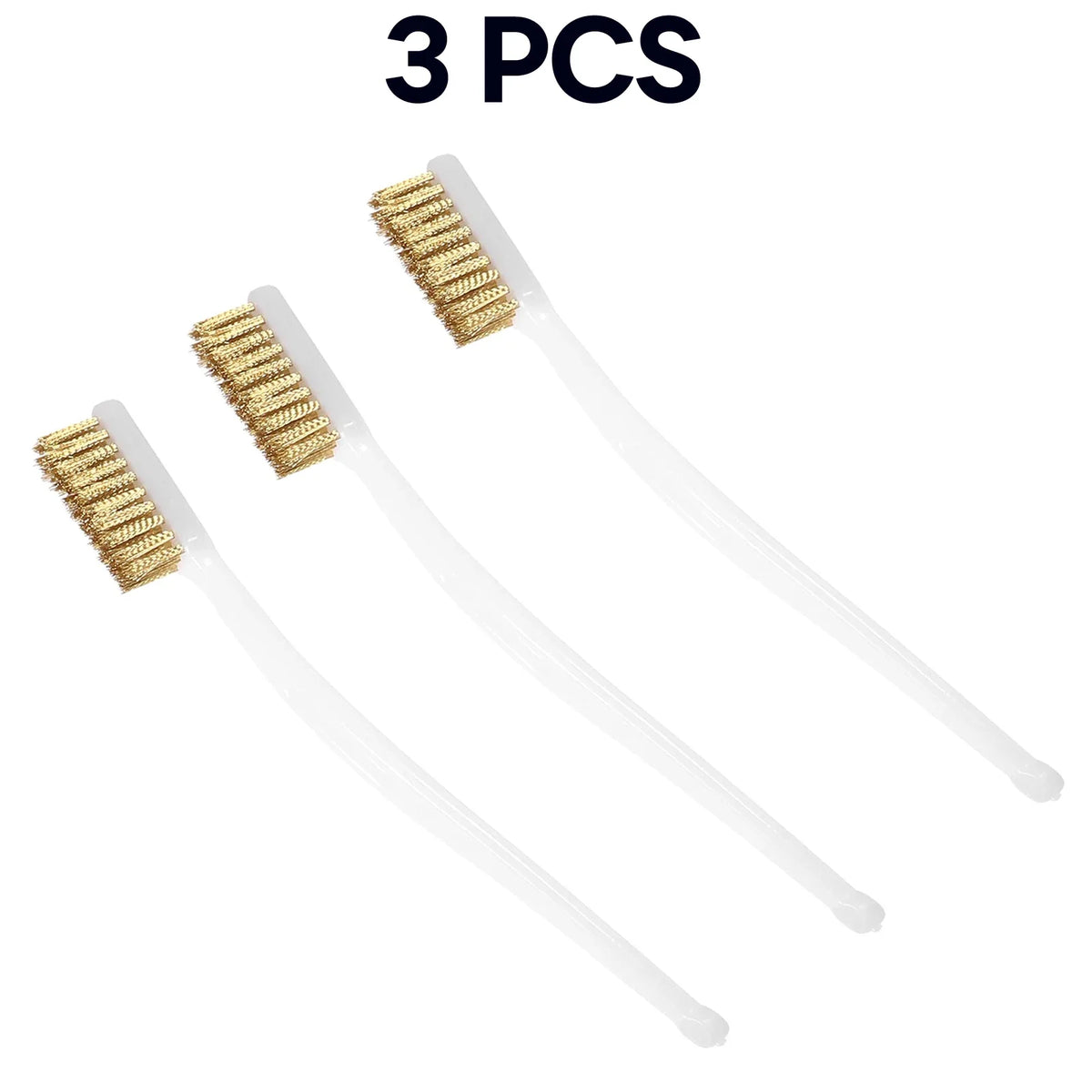 1/2/5/10Pcs Copper Plating Brass Wire Toothbrush Nozzle For 3D Printer Parts Ender 3 MK8 E3D Extruder Cleaner Tool Copper Brush