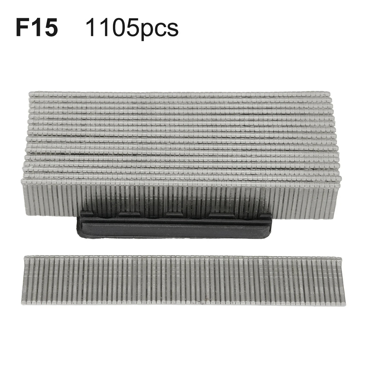 1105 Pcs Staples F15/F20/F25/F30 Straight Brad Nails For DIY Gardening Woodworking Home Improvement Hardware Fasteners Tools