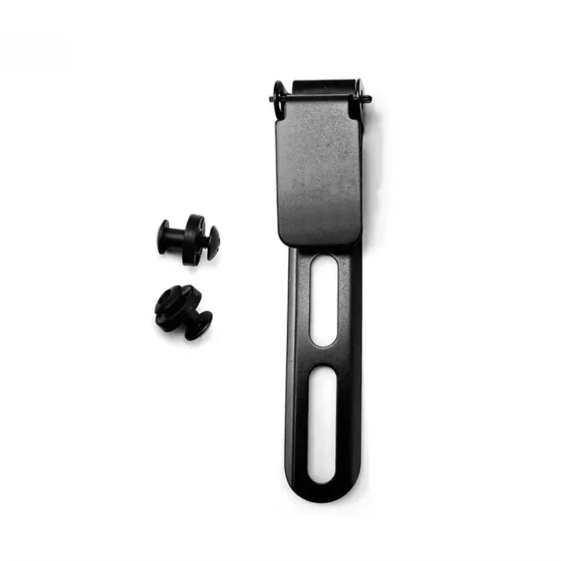 Quick Release Belt Clip Tactical Waist Clip Knife Sheath Clamp Screw Washer Set Stainless Steel HOMEFISH DIY Hardware