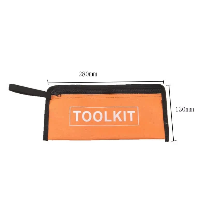 Zipper Canvas Oxford Hardware Toolkit Bag Waterproof Storage Organizer Multifunctional Portable Travel Bag Small Tool Bags