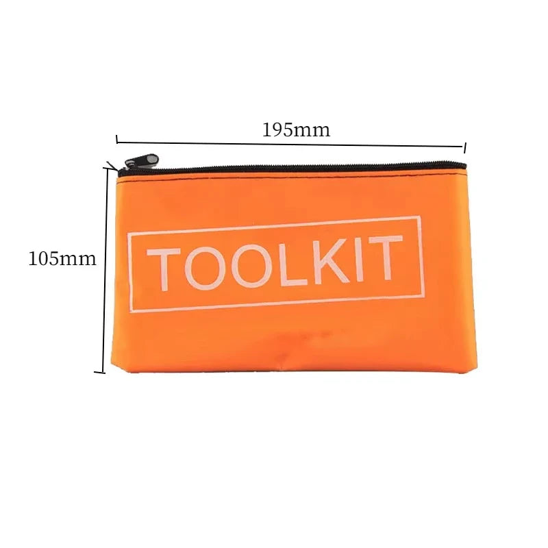 Zipper Canvas Oxford Hardware Toolkit Bag Waterproof Storage Organizer Multifunctional Portable Travel Bag Small Tool Bags