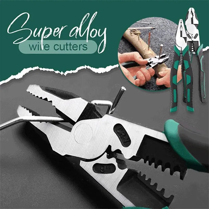 Multifunctional Universal Diagonal Pliers Needle Nose Pliers Hardware Tools Universal Wire Cutters Electrician Repair Pliers