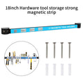 Magnetic Tool Holder Heavy-duty Magnet Tool Bar Long Strip Garage Workshops Hardware Storage Metal Organizer Rack For Workbench
