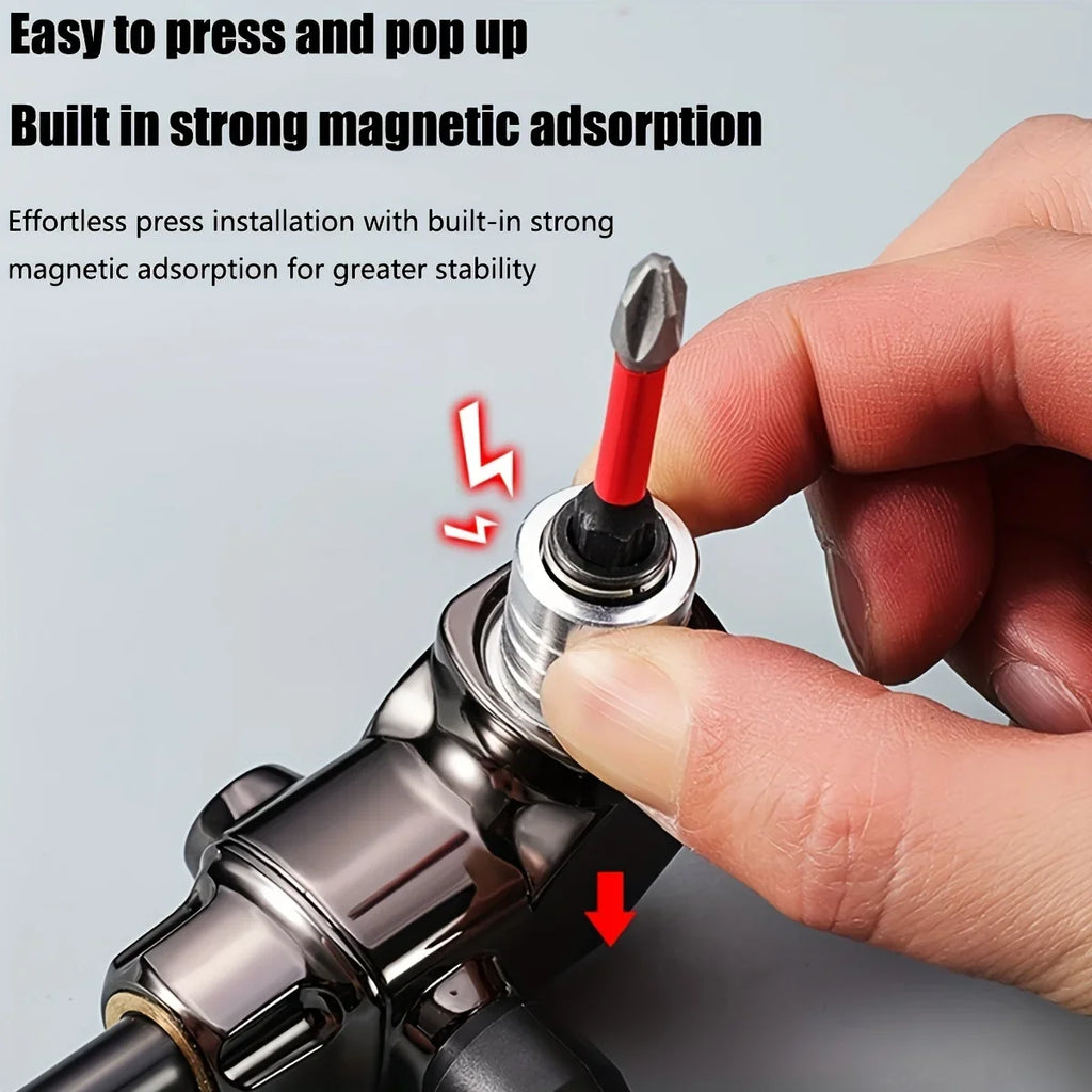 90/105 Degree Angle Electric Corner Turner, Electric Screwdriver Hardware Tool Accessories, Elbow Universa Flexible Shaft
